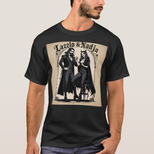 Laszlo & Nadja-album T-shirt (Voorkant)