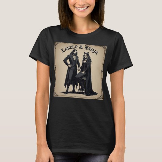 Laszlo & Nadja-album T-shirt (Voorkant)