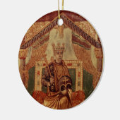 Lat 1152 f.3v Charlemagne (Carolus Magnus, Charles Keramisch Ornament (Links)