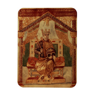 Lat 1152 f.3v Charlemagne (Carolus Magnus, Charles Magneet