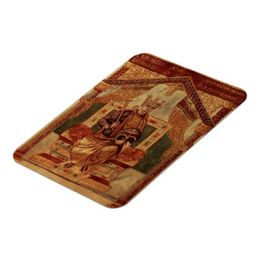 Lat 1152 f.3v Charlemagne (Carolus Magnus, Charles Magneet (Linkerzijde)