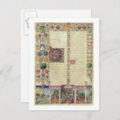 Lat 422 VolI fol.280v Het begin van het Boek van Briefkaart (Voorkant / Achterkant)