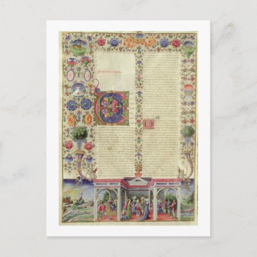 Lat 422 VolI fol.280v Het begin van het Boek van Briefkaart (Voorkant)