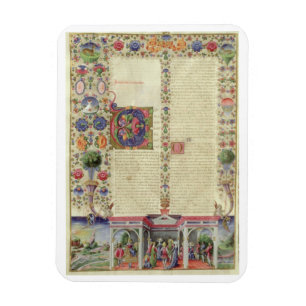 Lat 422 VolI fol.280v Het begin van het Boek van Magneet