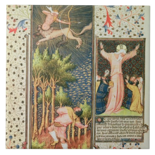 Lat 9471 f.16 r november, van de Grandes Heures d Tegeltje (Voorkant)