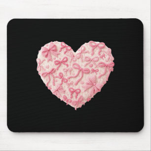 Latch Haak Garens Haken Valentijnshart Roze Hart Muismat