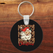 Latch Hook Yarn Crochet Coquette Merry Christmas L Sleutelhanger (Voorkant)