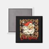 Latch Hook Yarn Crochet Coquette Merry Christmas Magneet (Voorkant / Achterkant)