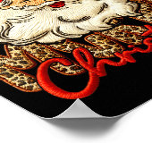 Latch Hook Yarn Crochet Coquette Merry Christmas  Poster (Hoek)