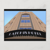 Latchis Hotel Retro Travel Poster Briefkaart (Voorkant)