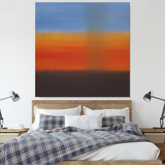 Late Afternoon Canvas Afdruk (Insitu (Slaapkamer))