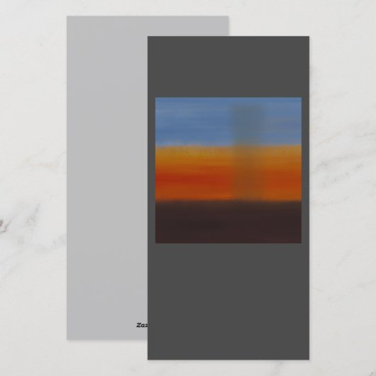 Late Afternoon Feestdagenkaart (Voorkant / Achterkant)