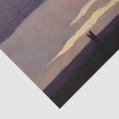 “Late Afternoon” Westerse kunst van Maynard Dixon Tissuepapier (Detail)