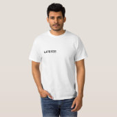 Late autismediagnoses t-shirt (Voorkant volledig)