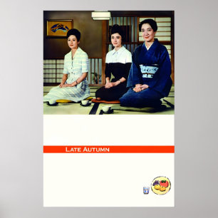 Late Autumn (Akibiyori) 1960 Film POSTER AFDRUK