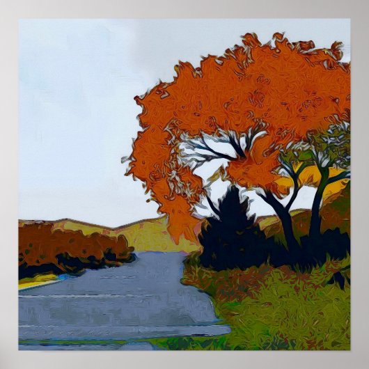 Late Autumn Impressions-Poster Poster (Voorkant)
