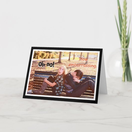 Late Birthday-Forgot Verjaardag Kaart (Voorkant)