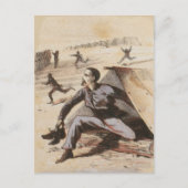 Late burgeroorlog in Roll Call Briefkaart (Voorkant)