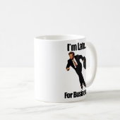 Late business rolllerblade Skater-thema Koffiemok (Voorkant rechts)