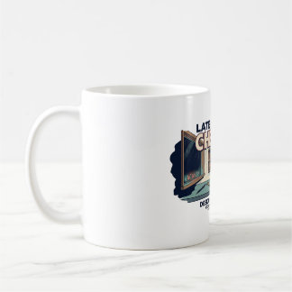 Late Check-In Retro Motel NIGHTSHIFT 90 koffiemok