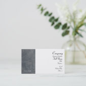 late grijze Visitekaartjes (Staand voorkant)