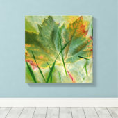 Late herfst canvas afdruk (Insitu (Houten vloer))