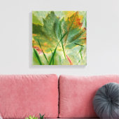 Late herfst canvas afdruk (Insitu (Woonkamer))