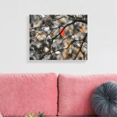 Late herfst canvas afdruk (Insitu (Woonkamer))