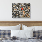 Late herfst canvas afdruk (Insitu (Slaapkamer))
