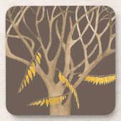 Late herfst op een Onderzetter Set (Voorkant)