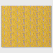 Late herfst op een wikkelpapierrol cadeaupapier (Vlak)