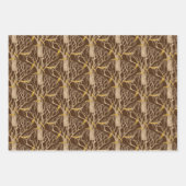 Late herfst op een wikkelpapierset inpakpapier vel (Voorkant 3)