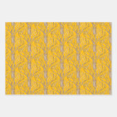 Late herfst op een wikkelpapierset inpakpapier vel (Voorkant)