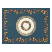 Late Herfst Wiel van het Jaar Altaardoek Tafelkleed (Voorkant (Horizontaal))