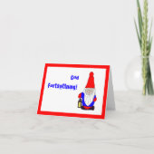 late kerstKaart Feestdagen Kaart (Voorkant)