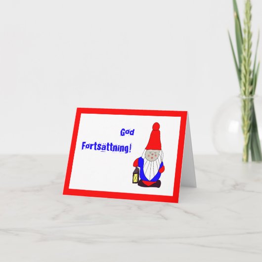 late kerstKaart Feestdagen Kaart (Voorkant)