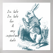 Late konijn poster (Voorkant)