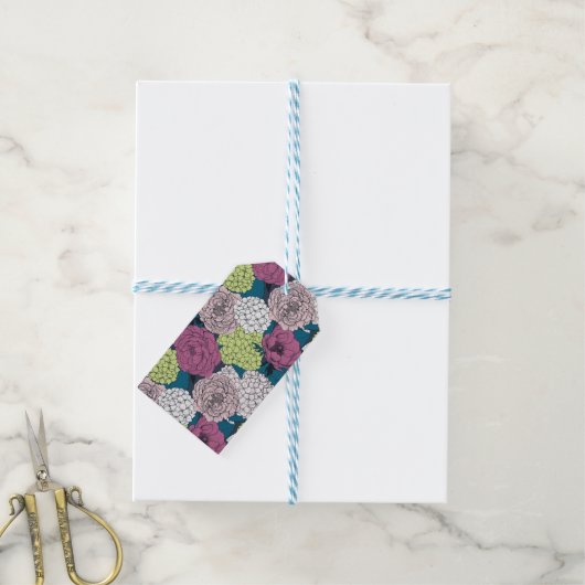 Late lentestuin cadeaulabel (Met Touw)