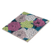 Late lentestuin tegeltje (Zijkant)