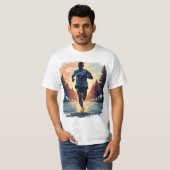 Late lopen is mijn hart t-shirt (Voorkant volledig)