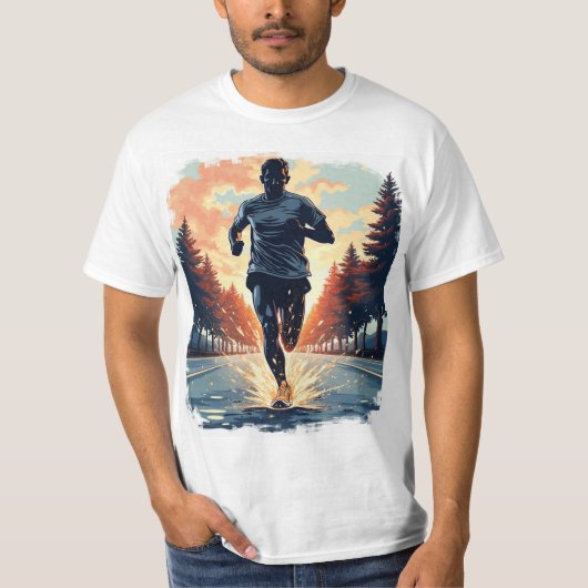 Late lopen is mijn hart t-shirt (Voorkant)