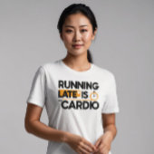 Late lopen is mijn hart t-shirt