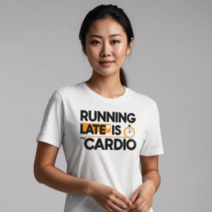 Late lopen is mijn hart t-shirt