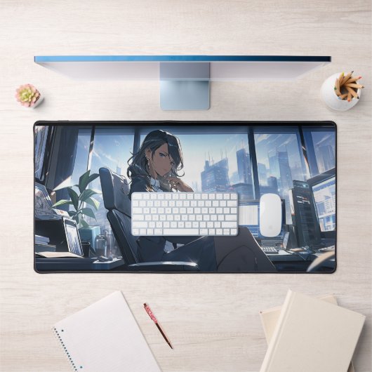 Late middag in mijn kantoor bureaumat (Kantoor 1)