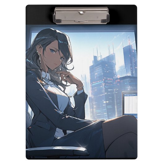 Late middag in mijn kantoor klembord (Voorkant)