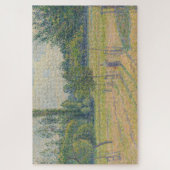 "Late middag in onze weide" - Camille Pissarro Legpuzzel (Verticaal)