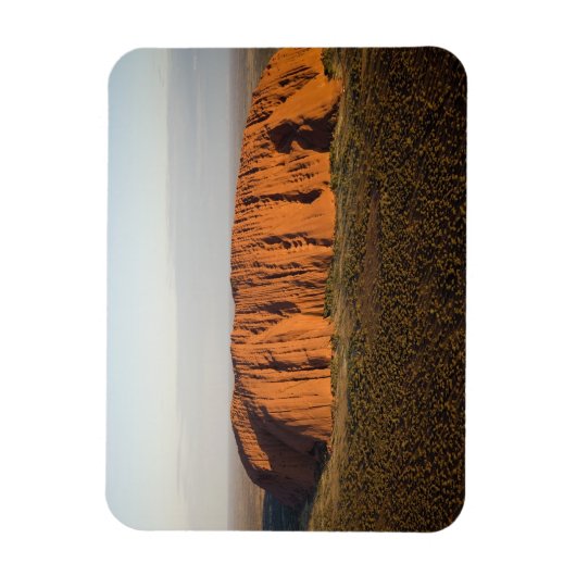 Late middag Light op Uluru / Ayers Rock, Magneet (Verticaal)