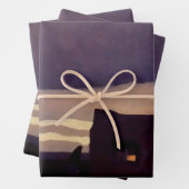 "Late Middag" Westerne kunst van Maynard Dixon Inpakpapier Vel (In situ)