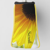 Late Middag Zonnebloem Gepersonaliseerde Putter Ho Golfheadcover (Draai 90)