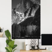 late middags zon op halve maan poster (Thuiskantoor)